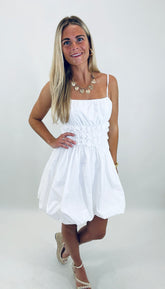 Bring on the Bubbly Dress (white)